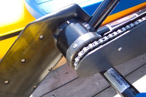 The friction lock is located at the top of your driveunit and inside the rear hub of the frame.  It holds your drivetrain in the frame, and provides friction to give it some resistance to up and down movement.